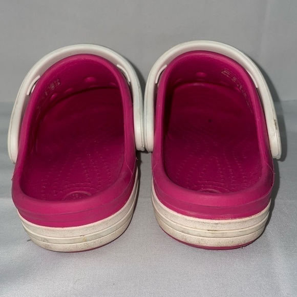 Crocs Kids Bump It Clogs Slip on Sandals Ribbed Cap Toe Perforated Water Shoes - Picture 3 of 6